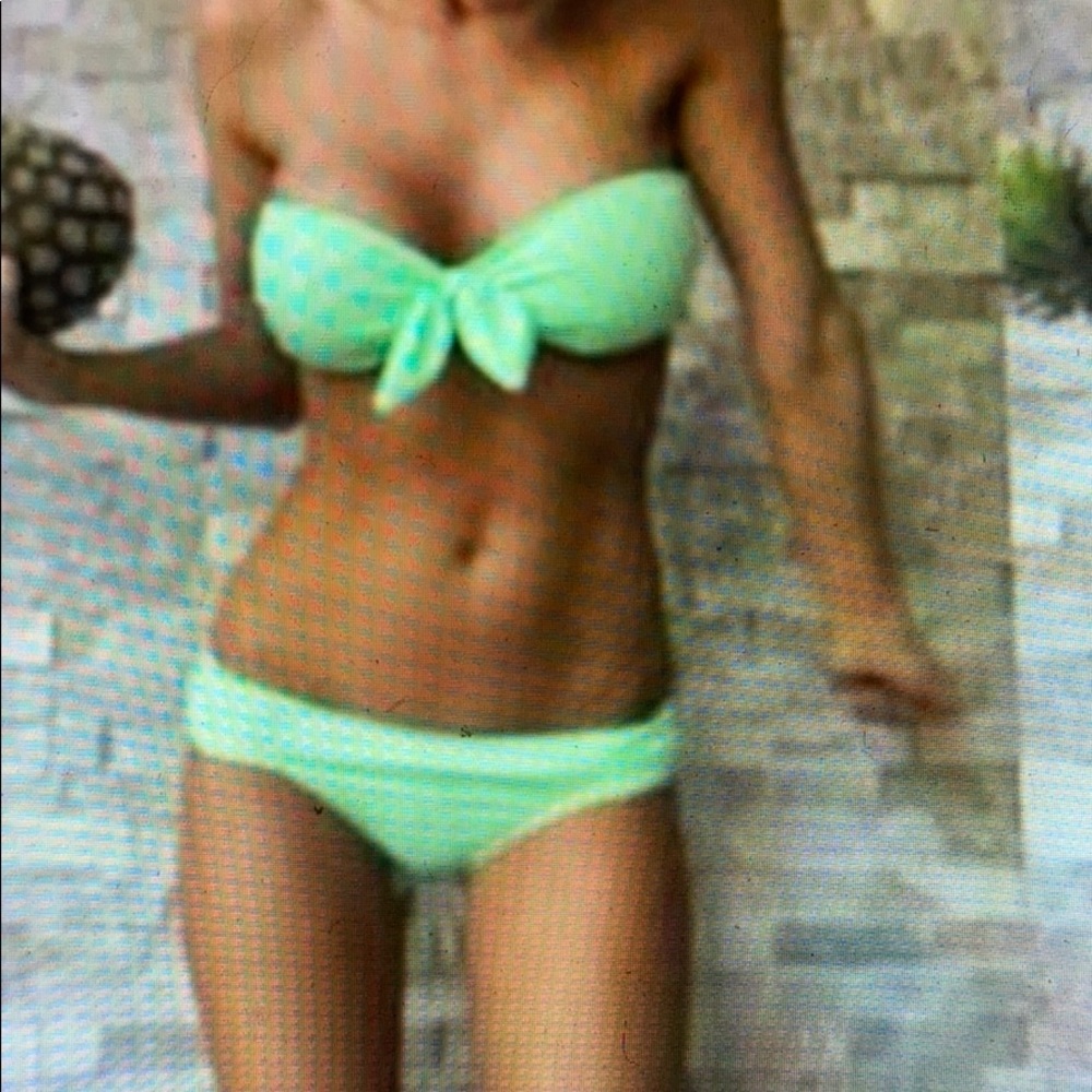 Mint green Victoria secret bikini